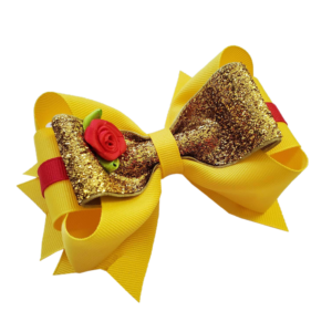 Enchanted Rose Gold & Yellow Hair Clip