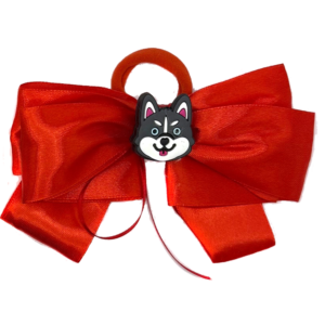 Scarlet Husky Satin Bow