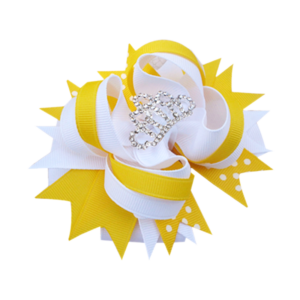 Golden Sunbeam Tiara Bow