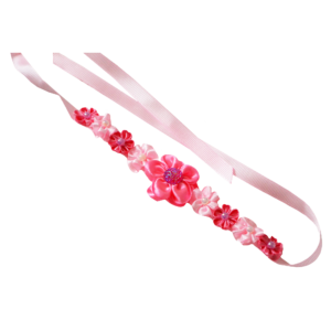 Pink Sorbet Bun Headband