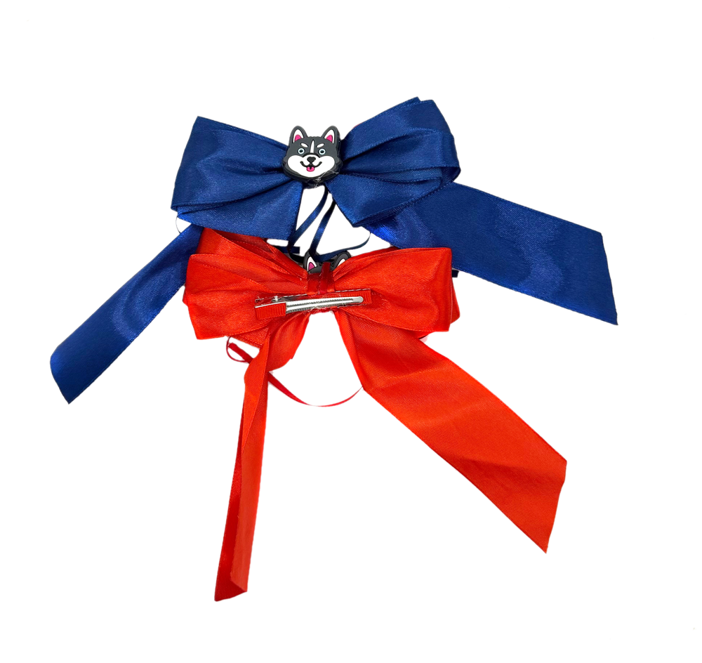 Husky Sailor Bow Hair Clips - Image 2