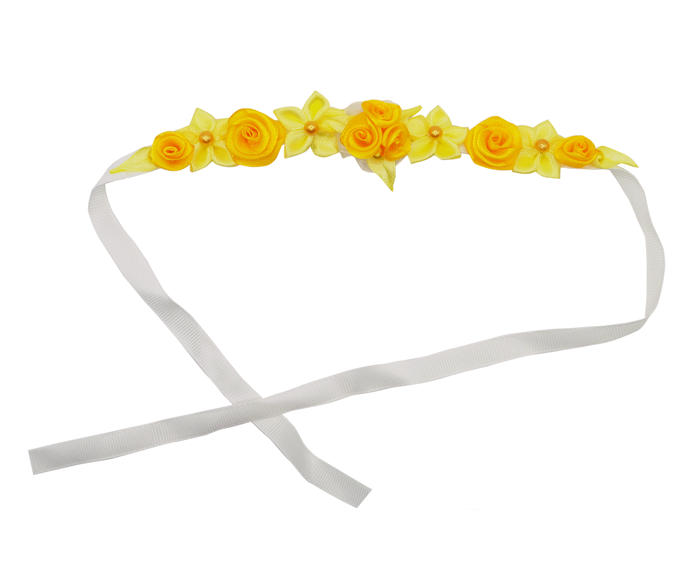 Golden Meadow Bun Headband