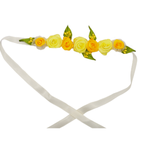 Lemon Zest Rosebud Headband