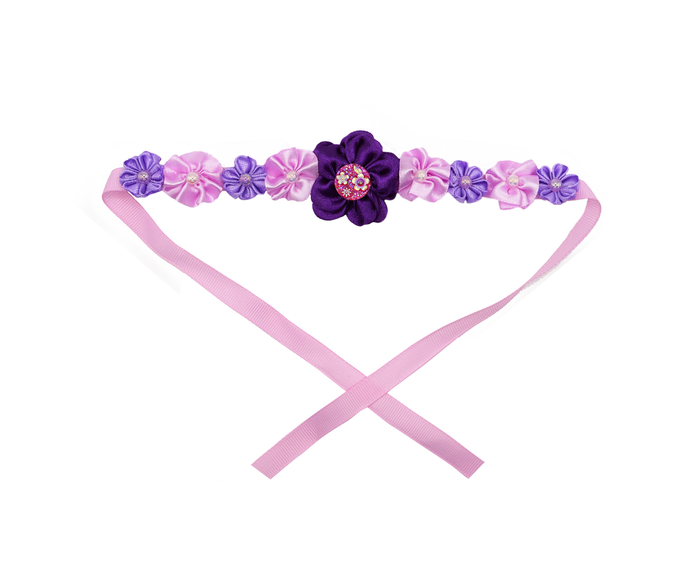 Amethyst Dream Bun Headband - Image 2